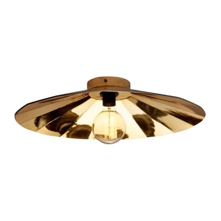 Gold Fractale Pendant Light, Large by Radar