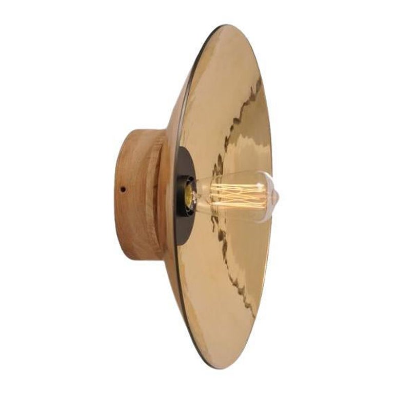 Gold Zénith Wall Light, Small by Radar For Sale