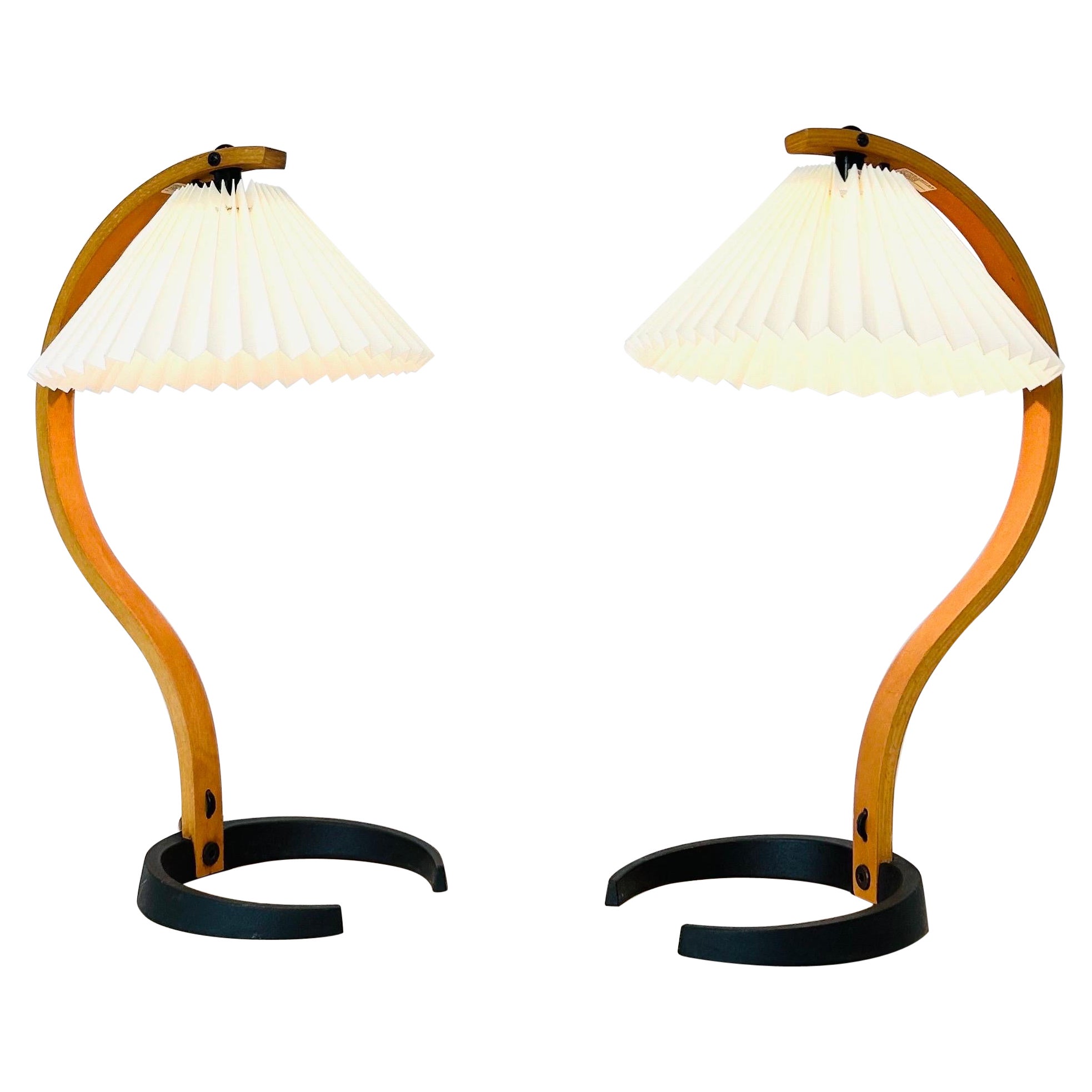 Set of Original Danish Caprani Desk Lamps, 1970s, Denmark For Sale
