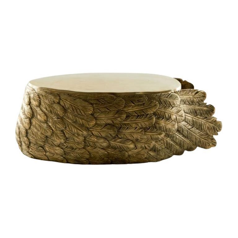 Long Feather Side Table by Masaya For Sale