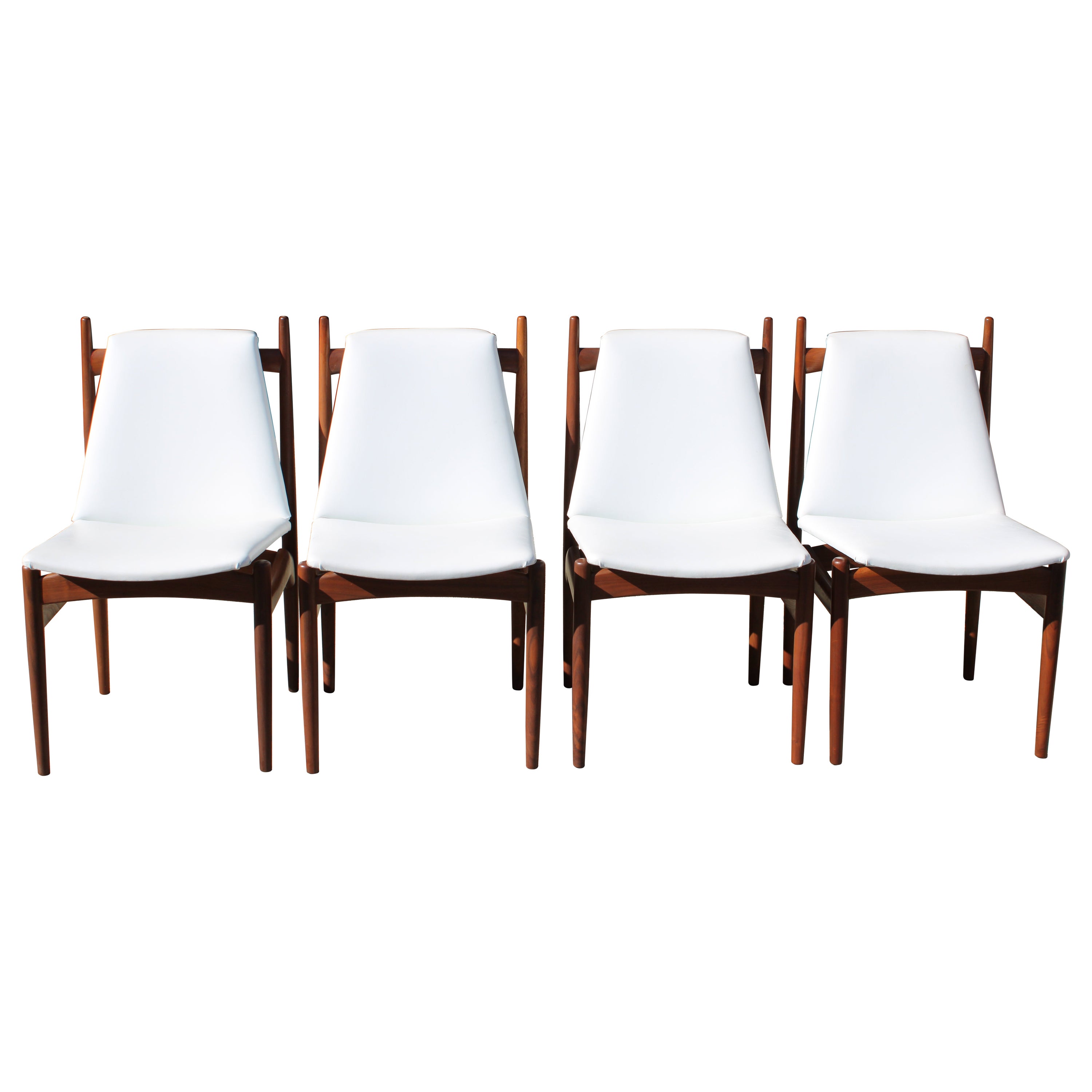 Four Dining Chairs Attributed to Greta Grossman for Glenn of California