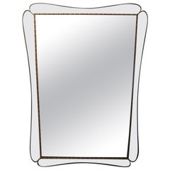 Italian Modern Fontana Arte Style Mirror