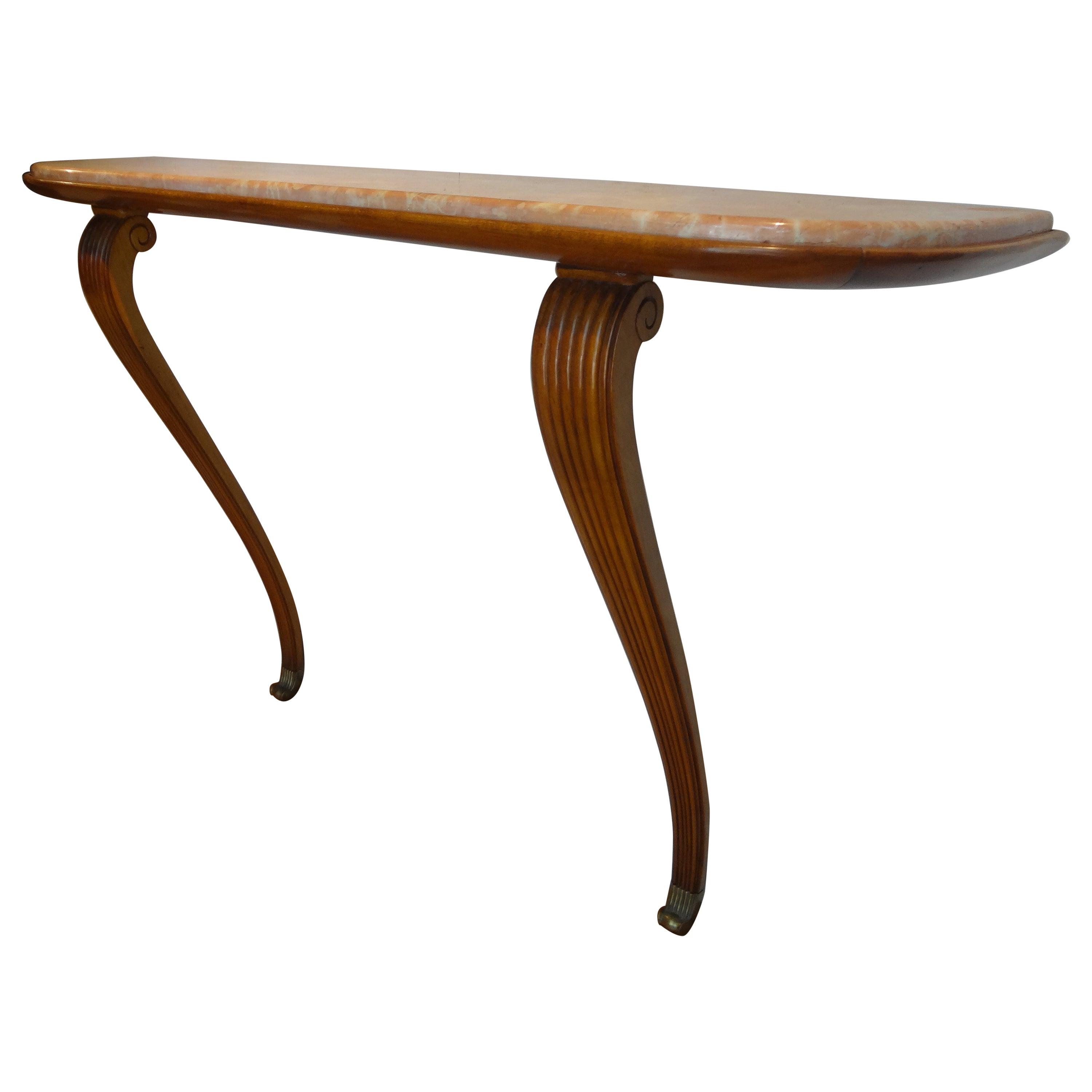 Italian Modern Console Table Attributed Ico Parisi