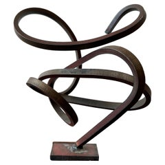 Danish Abstract Steel Sculpture 1960s
