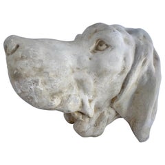 Antique Oringinal Casting of a Pointer, Early 1900s by P.P. Caproni Bros of Boston