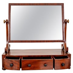 Regency Dressing Mirror in Mahogany