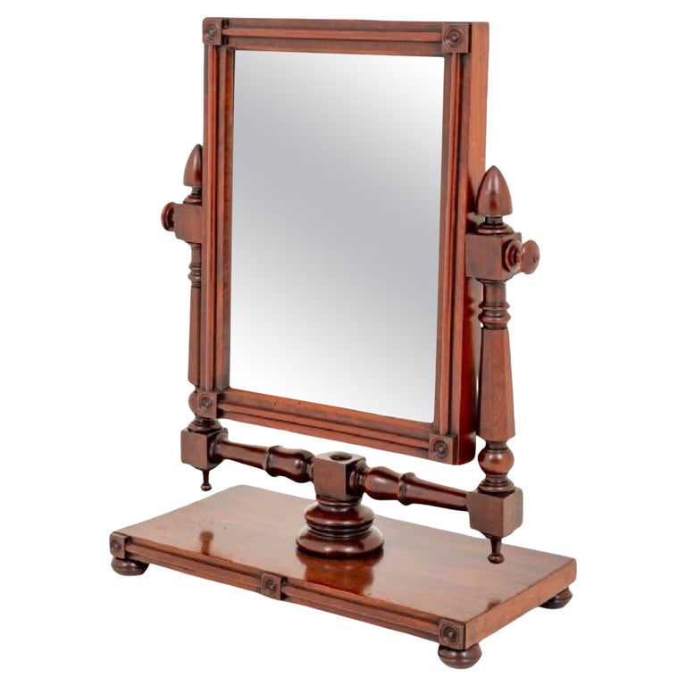 Mahogany William IV Mirror Swing Dressing Mirrors For Sale at 1stDibs
