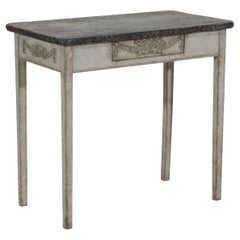 Table console gustavienne, vers 1810