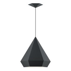 Tinten-Anhänger mit schwarzem Diamanten von Sebastian Scherer