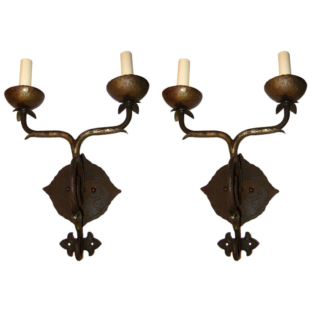 American Iron Arts & Crafts Sconces