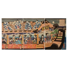 Estampe Ukiyoe d'Utagawa Kunisada