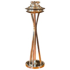 1962 Seattle World's Fair Space Needle Table Lighter in Chrome