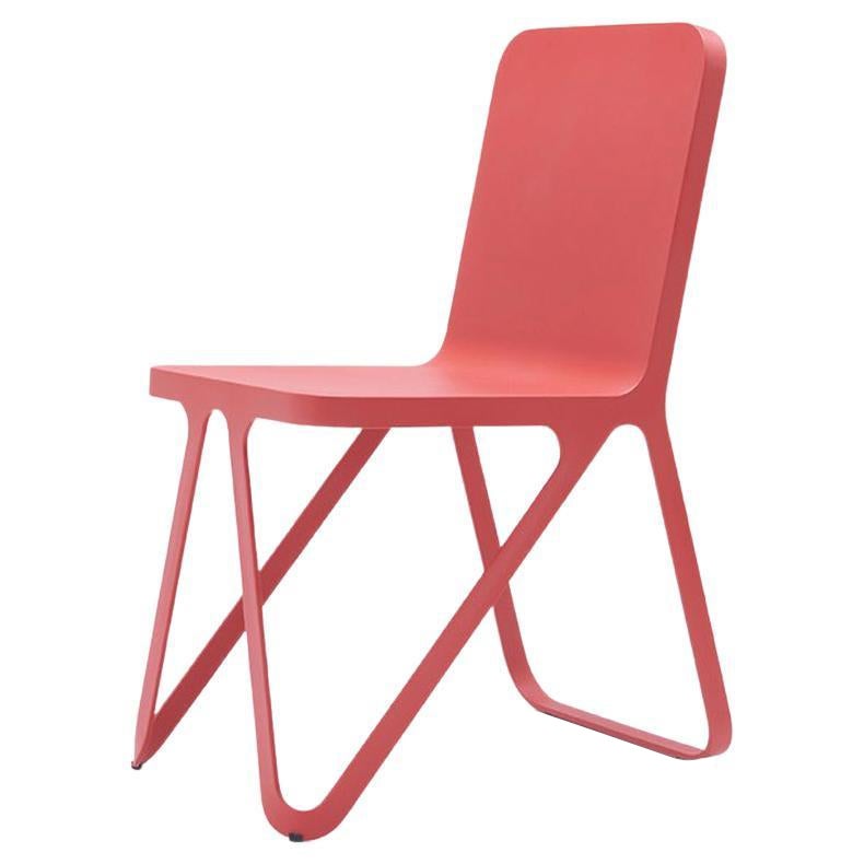 Red Loop Chair by Sebastian Scherer For Sale