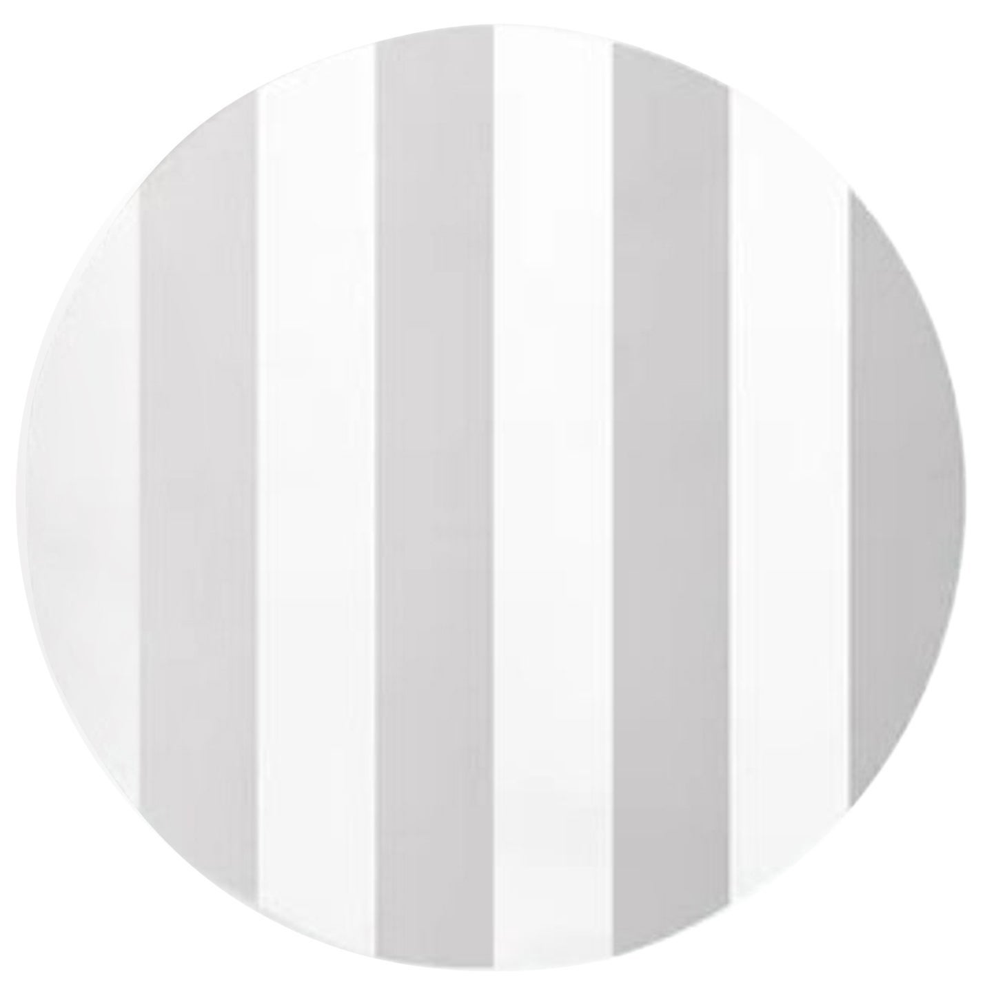 Stripe Mirror 90 Circle by Sebastian Scherer For Sale
