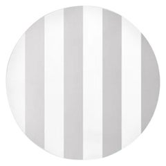 Stripe Mirror 120 Circle by Sebastian Scherer