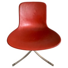 Vintage Poul Kjearholm PK9 Chairs by Fritz Hansen 