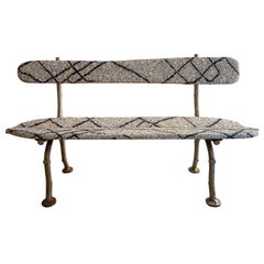 Antike Panchina-Bänke aus Leinen von Yukiko Nagai