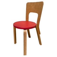 Vintage-Stuhl 66 von Alvar Aalto für Artek
