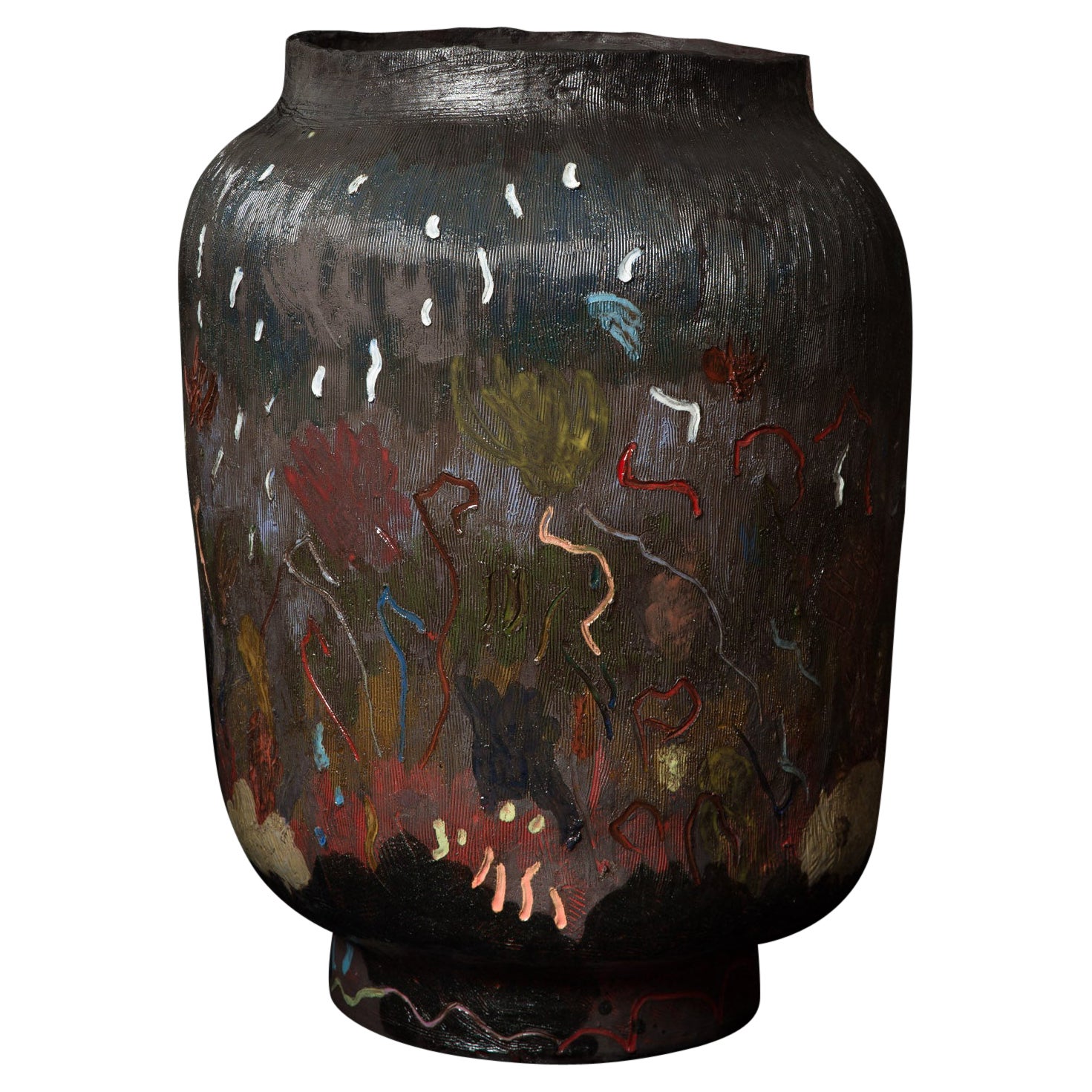 Ian Riccardo Ceramic Reptilian Vessel