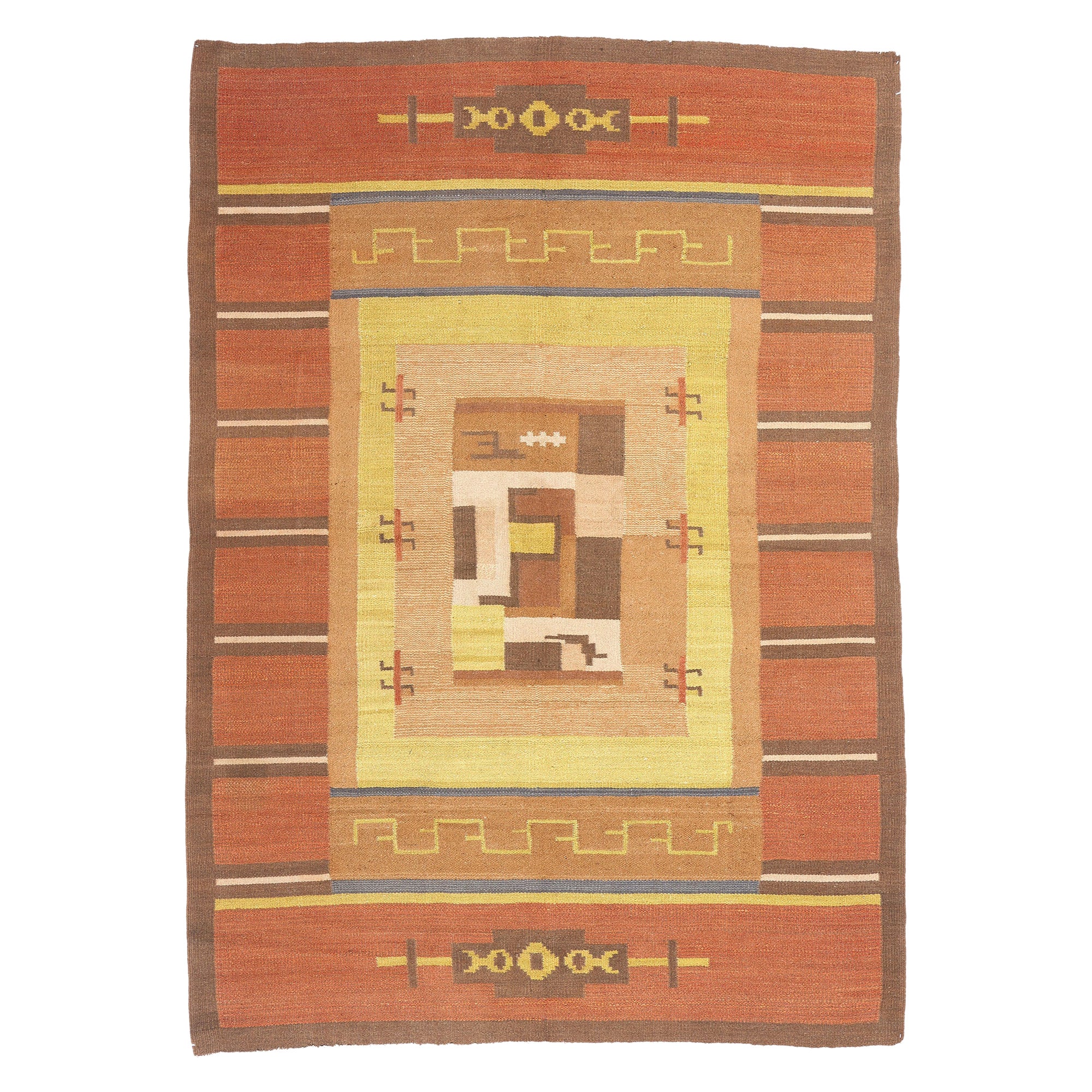 1920's Impi Sotavalta Finnish Röllakan with Scandinavian Modern Style