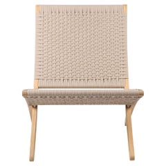 Gottler 'MG501 Cuba' Outdoor Chair in Teak and Sesame for Carl Hansen & Son