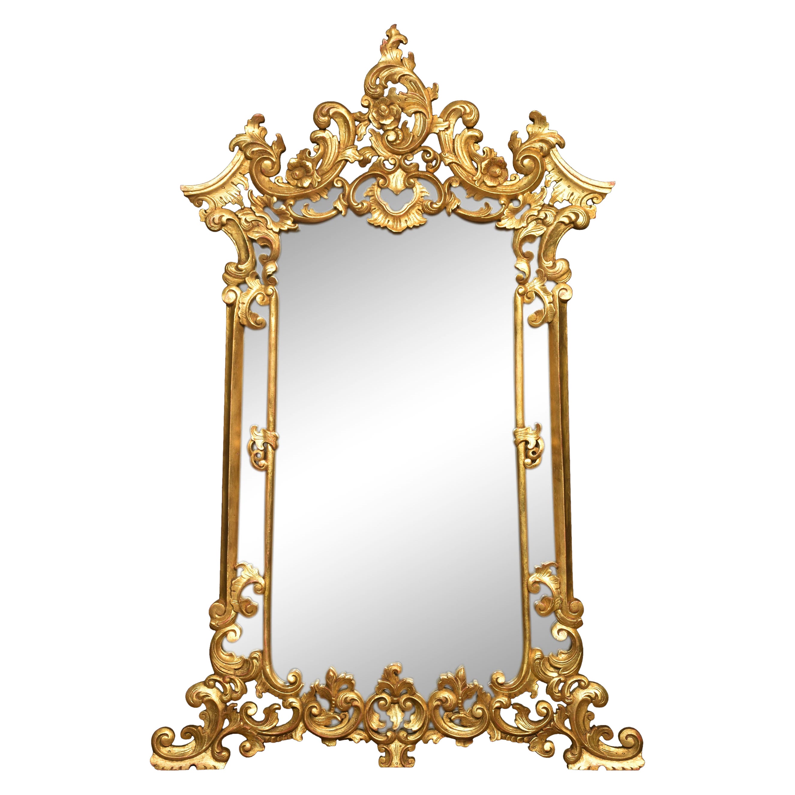 Rococo Revival Gilt Mirror