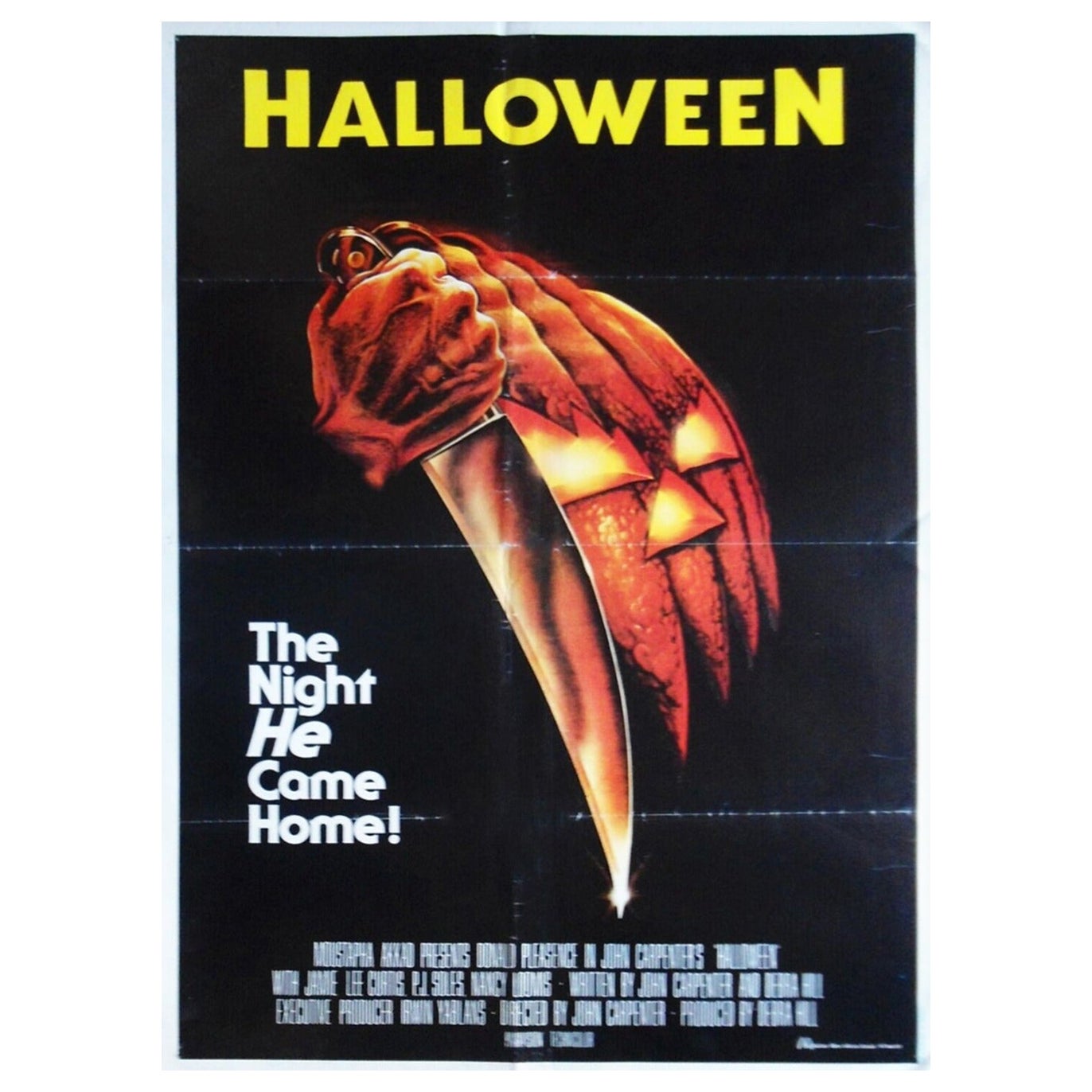1978 Halloween Original Vintage Poster For Sale