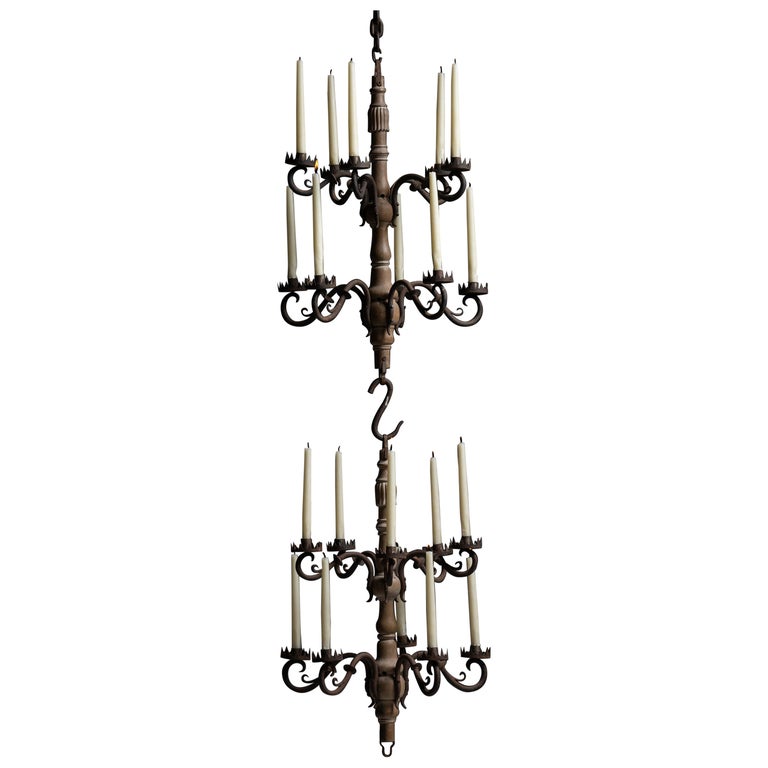 Candelabra Chandelier, Wales, circa 1850 For Sale at 1stDibs