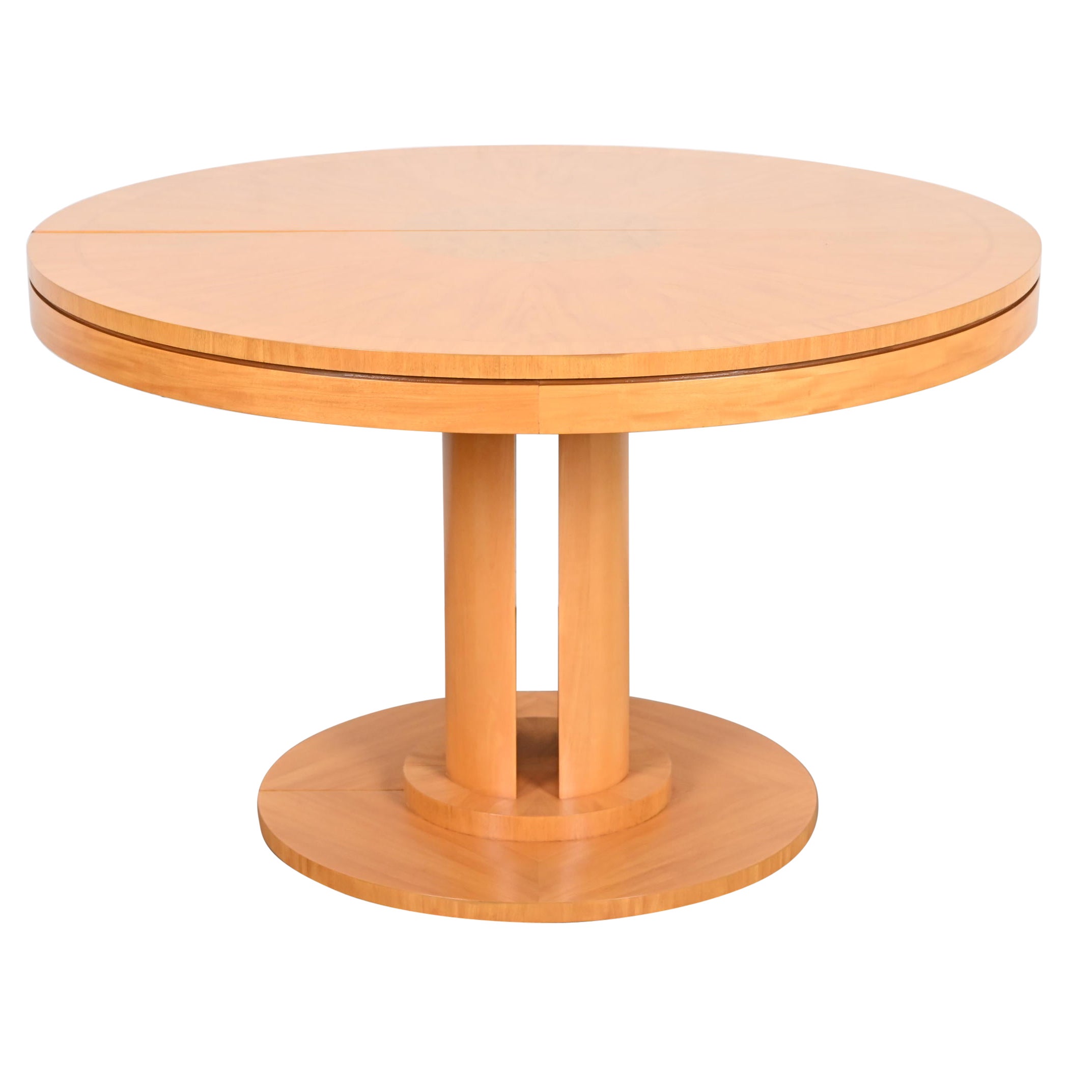 Charles Pfister for Baker Modern Art Deco Primavera Dining Table or Center Table