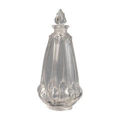 1912 René Lalique Perfume Bottle Olives Clear Glass