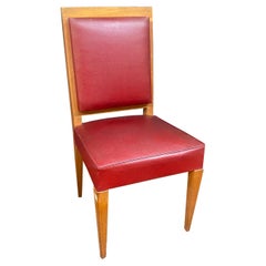 Art Deco Chair in the Style of Jean Michel Frank, circa 1930