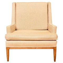 Vintage Paul McCobb Style Midcentury Upholstered Club Chair