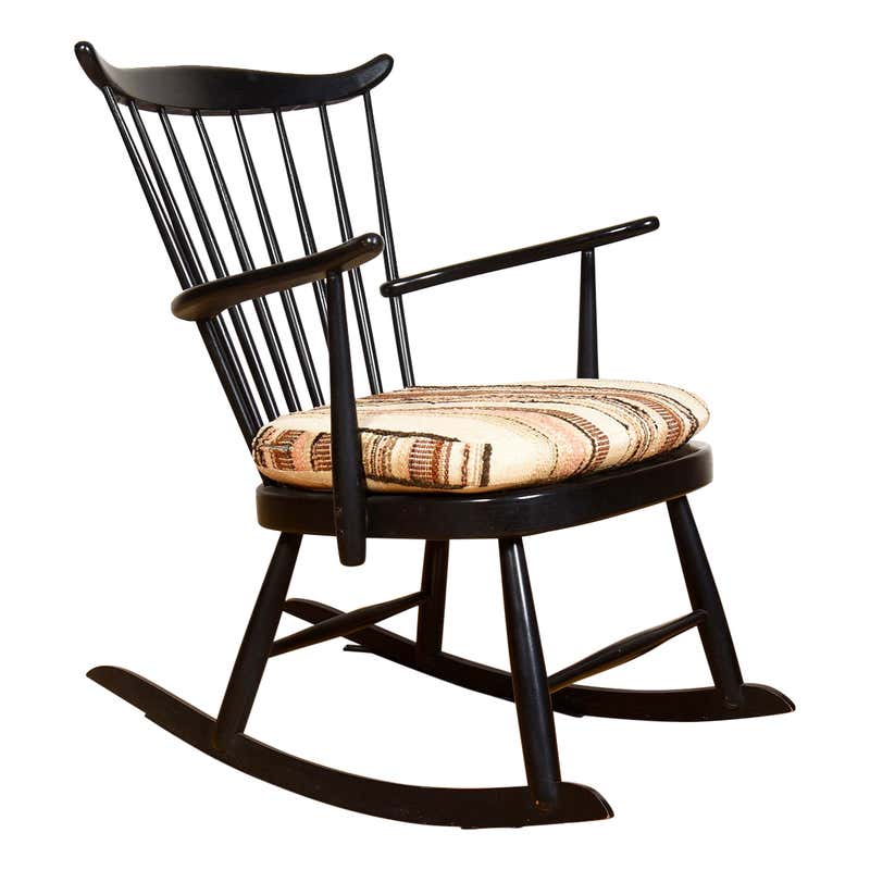 Mid-Century Modern Sculpted Rocker by Ingmar Relling at 1stDibs ...