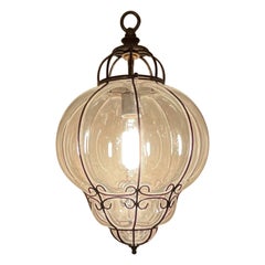 Italian Style Bubble Glass Chandelier