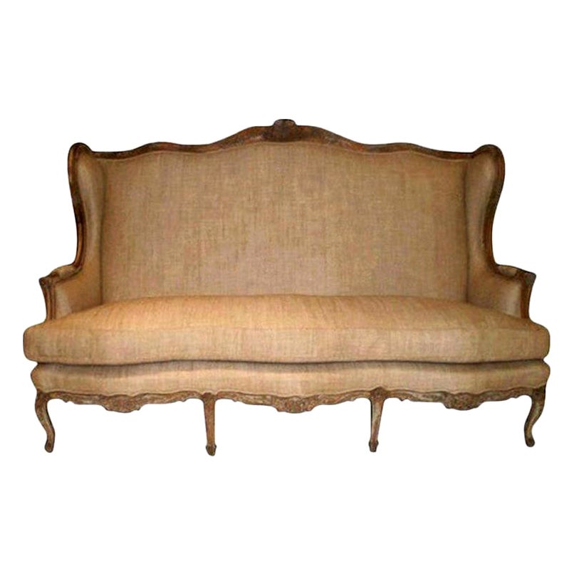 19th Century French Louis XV Style Canapé or Sofa