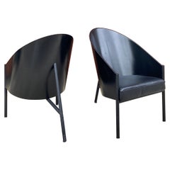 Pair of Philippe Starck Chairs, 1st Ed., Pratfall for Driade, Italy, 1984