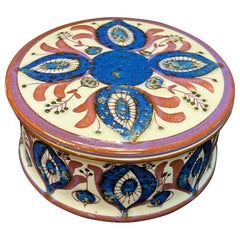 Berte Jessen for Royal Copenhagen Faience Danish Modern Lidded Ceramic Box