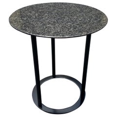 Used Side Table by Laura Griziotti for Arflex, Iron, Granite