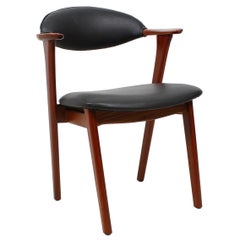 Danish Modern Teak Armchair by Erik Kirkegaard