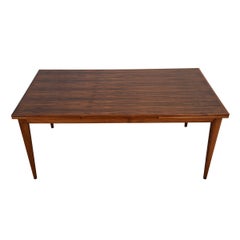 Vintage Danish Modern Rosewood Colossal Dining Table