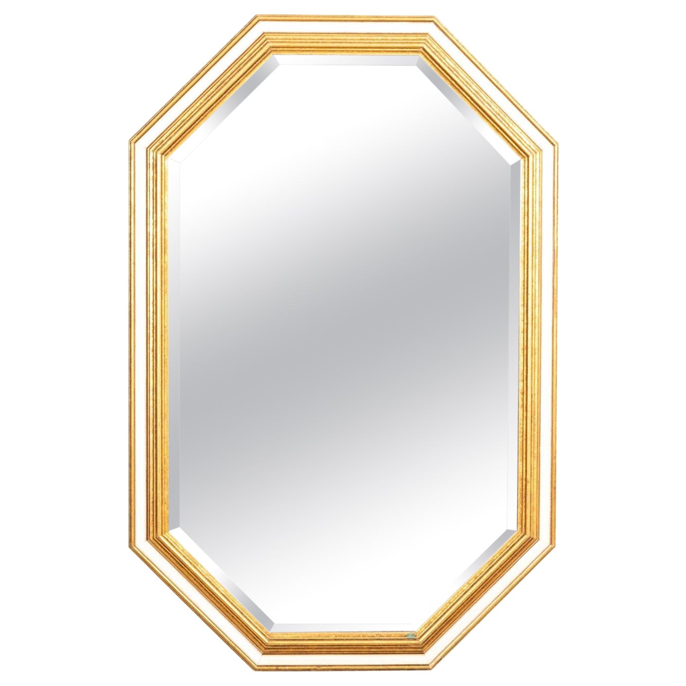 Italian Painted and Gilt Mirror For Sale