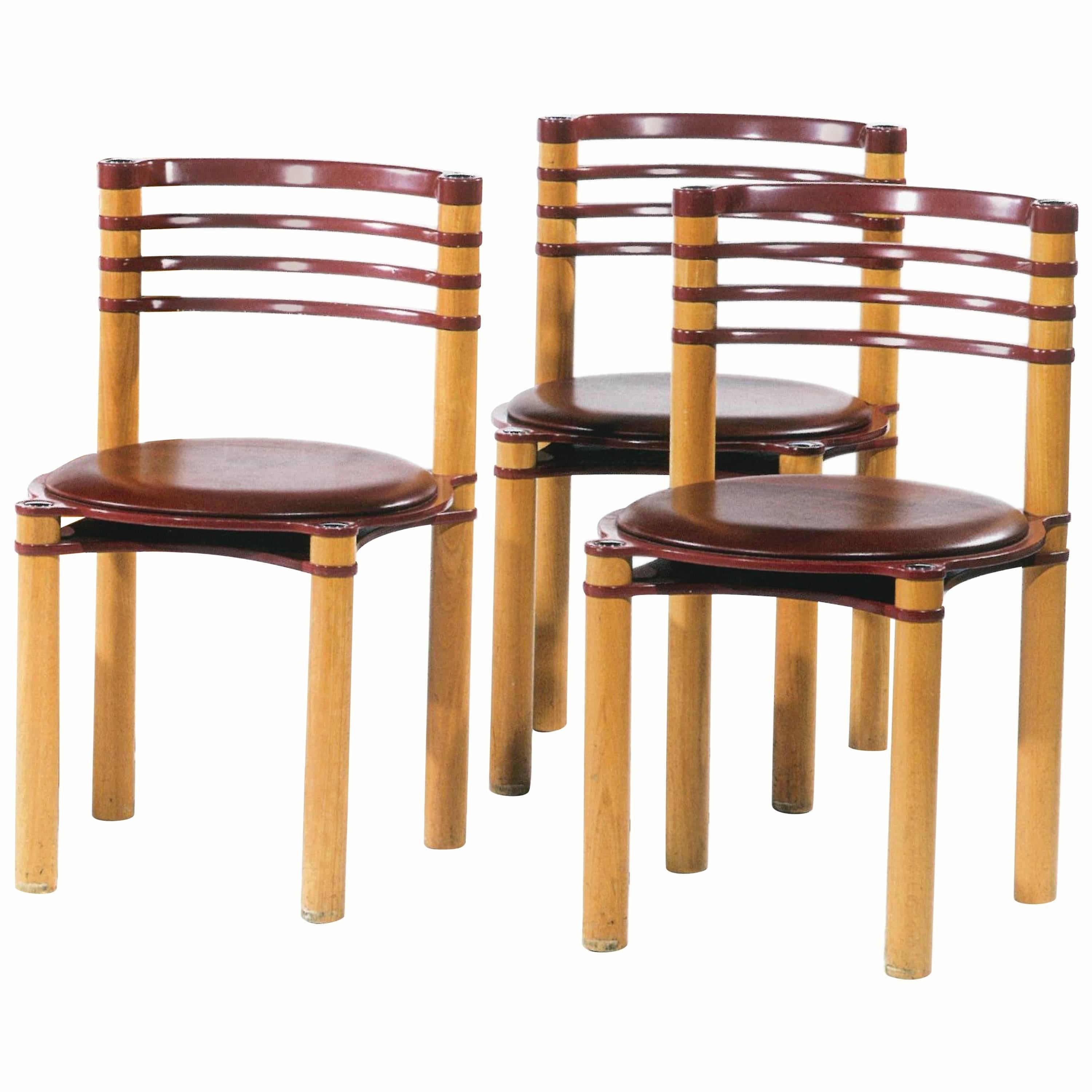 Fabulous Set of 12 Dining Chairs For Sale