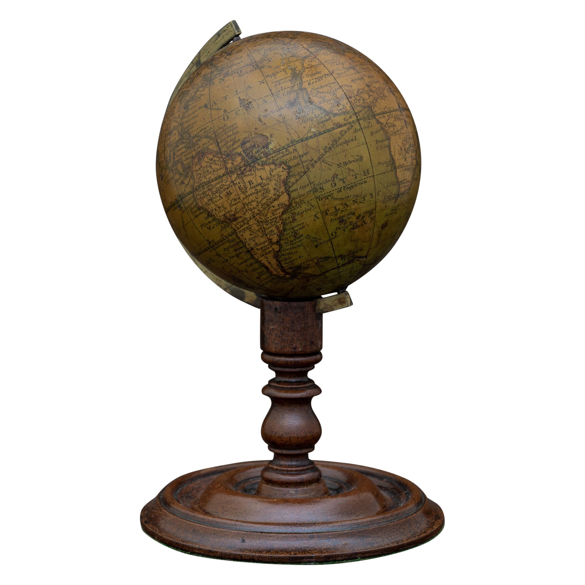 Desk Globe by Smith and Son, circa 1860