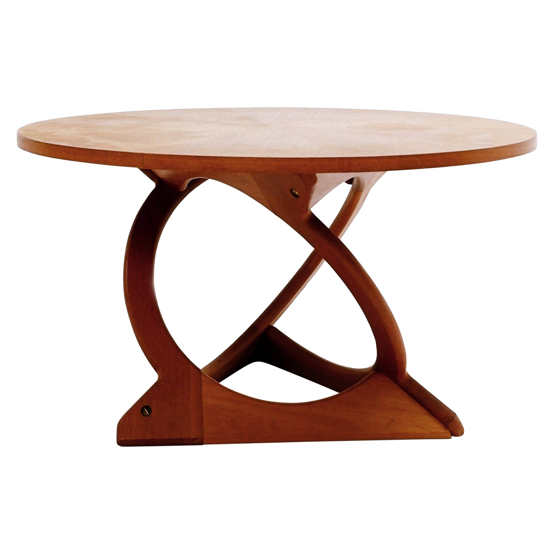 Midcentury Danish Teak Coffee Table/Side Table by Soren Georg Jensen for Kubus 