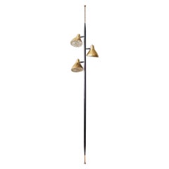 Midcentury Adjustable Tension Floor Pole Lamp by Gerald Thurston for Lightolier