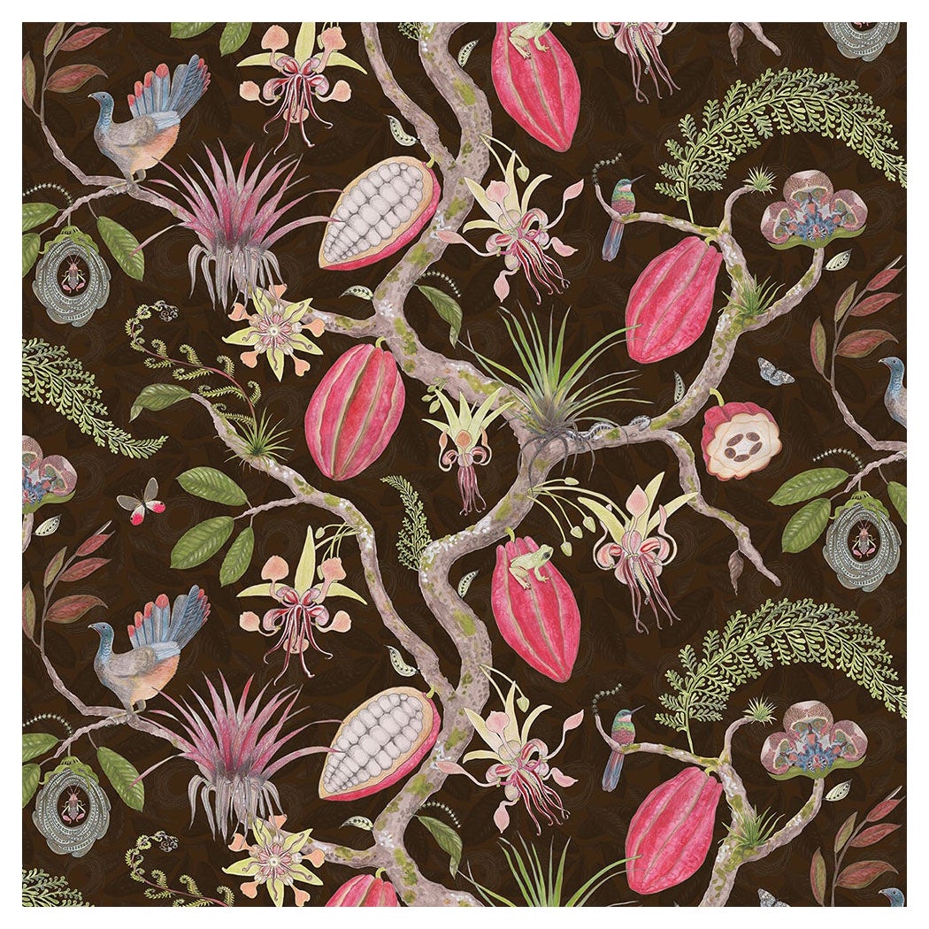 Theobroma Tree of Life Ruby on Cacao Wallpaper