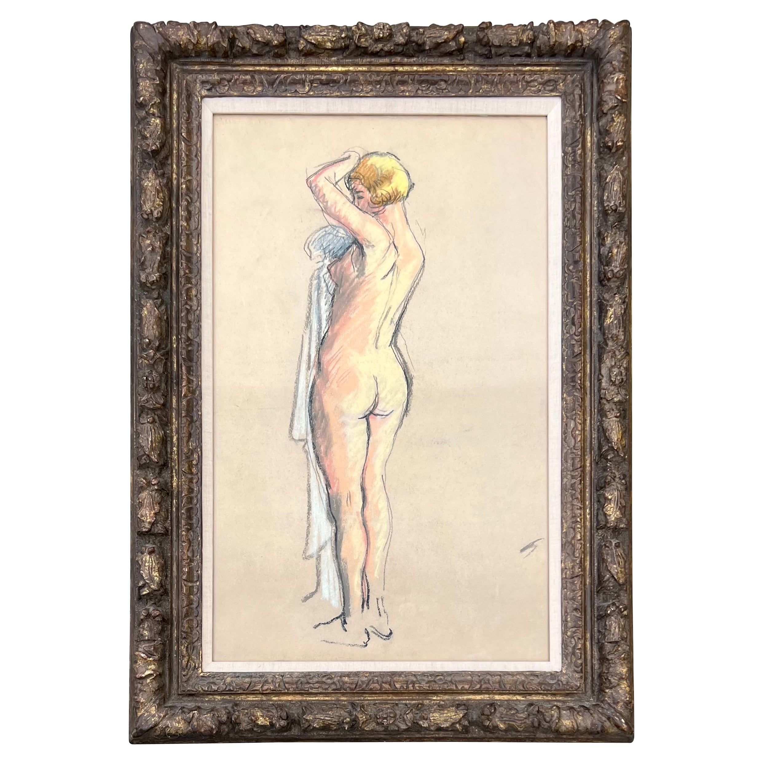 "Femme Nue" by Ludovic-Rodo Pissarro For Sale