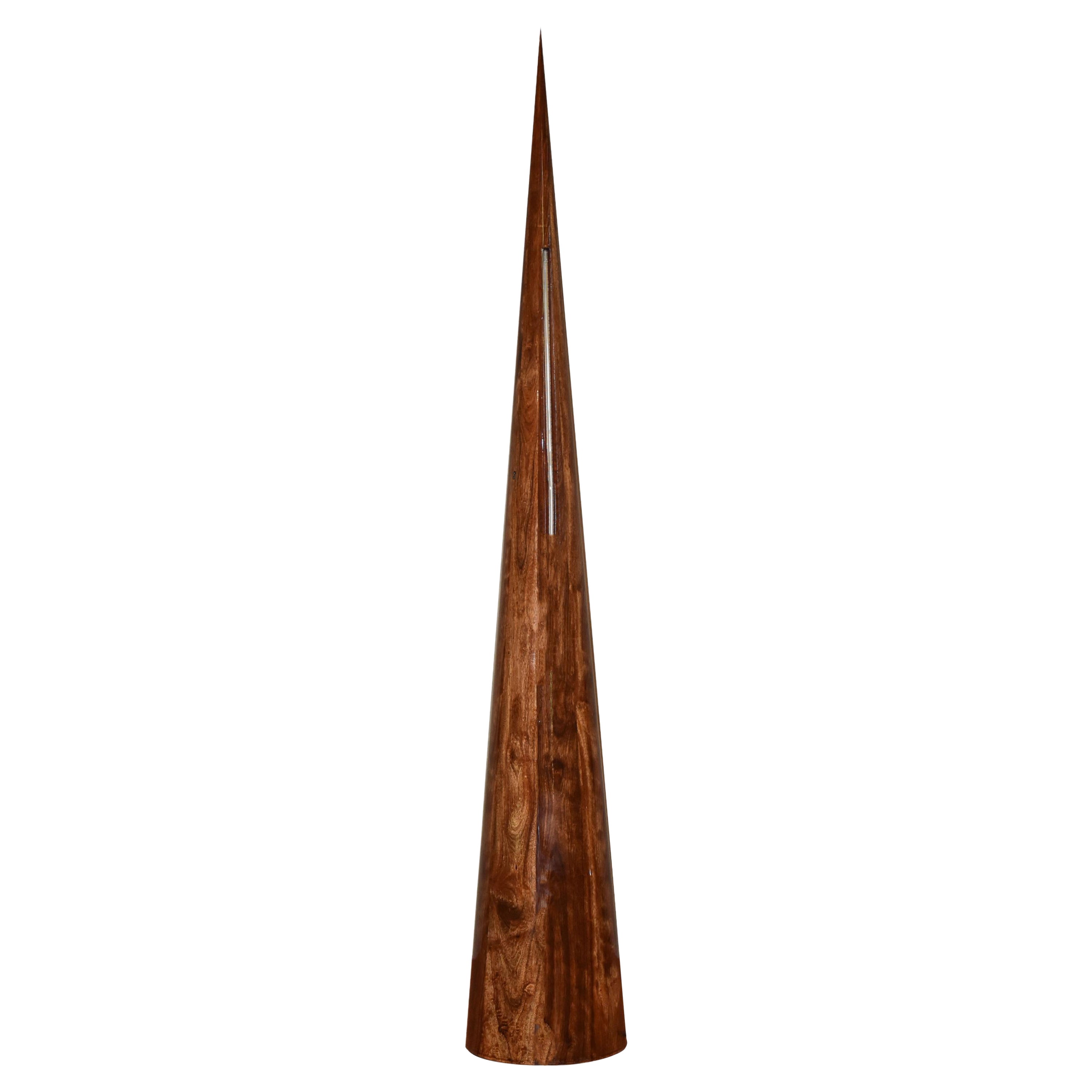 Chechen Wood Floor Lamp by Alina Rotzinger