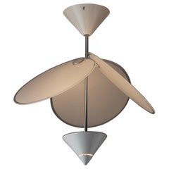 Rare Ceiling Light by Vico Magistretti for Oluce