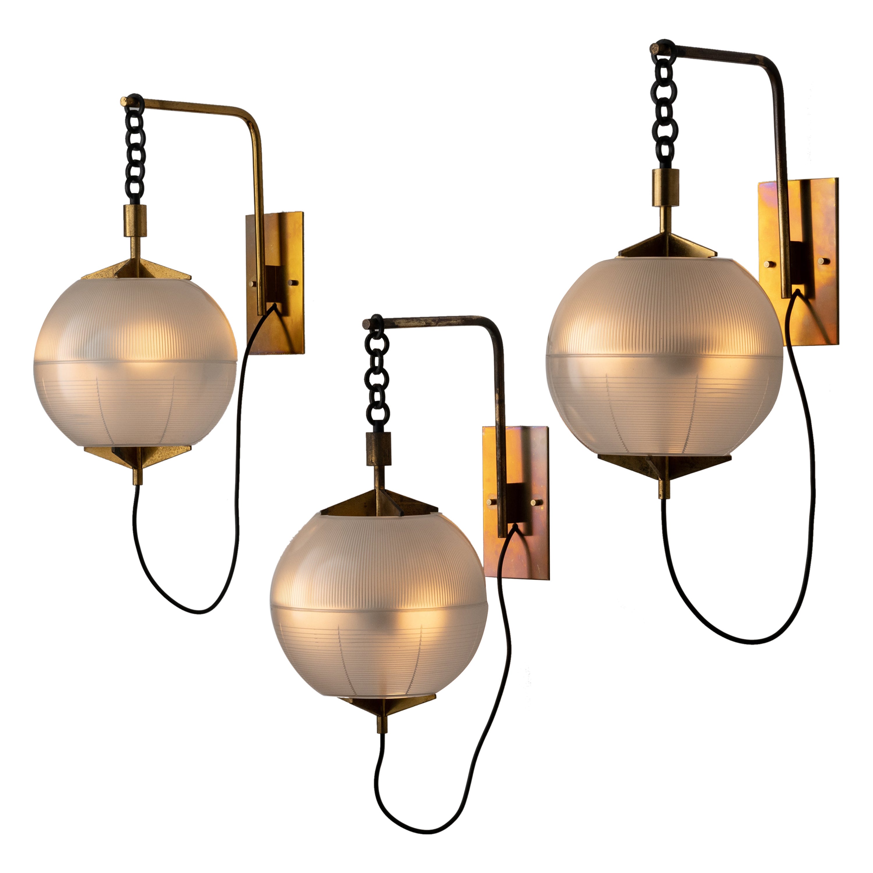 Wall Sconces by Greco For Sale
